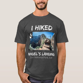 T-shirt J'ai randonné Angels Landing Zion National Park Ut