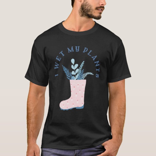 T-shirt J'ai reçu ma citation de Plante pour Plante (Devant)
