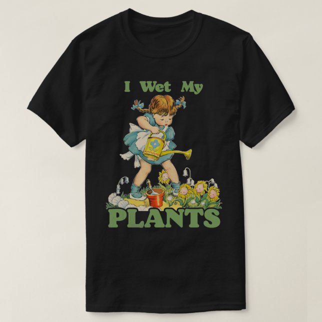 T-shirt J'ai reçu mes Plantes (Design devant)