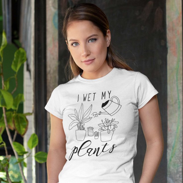 T-shirt J'ai reçu mes Plantes (Créateur téléchargé)