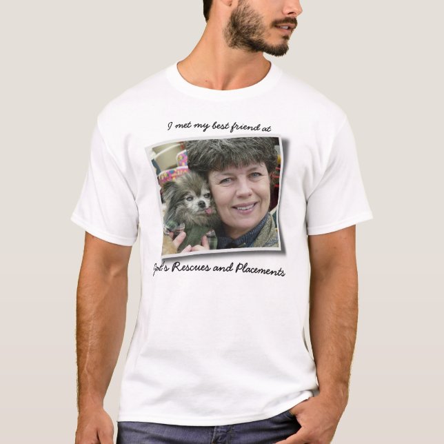 T-shirt J'ai rencontré mon meilleur ami (Devant)