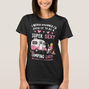 T-shirt J'ai rêvé que je grandirais pour devenir une super