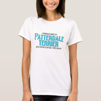 T-shirt J'ai secouru un Patterdale Terrier (le chien