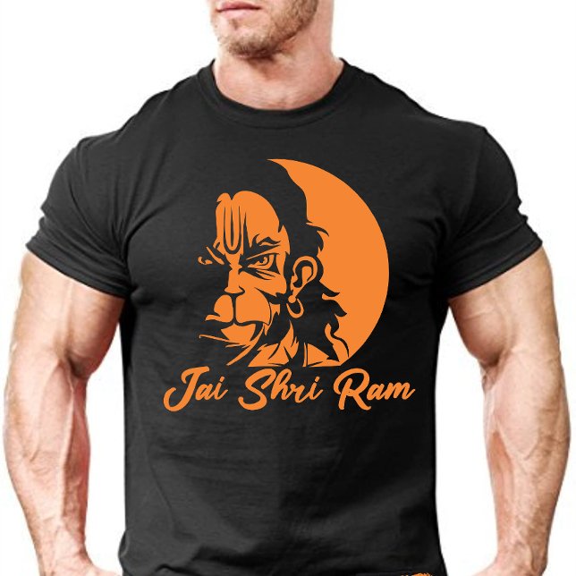 T-shirt Jai Shri ram Hanuman ji (Jai Shri Ram)