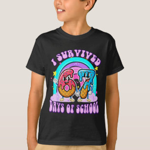T-shirt J'ai survécu 67 jours d'école drôle 67 professeurs