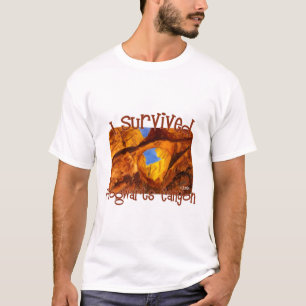 T-shirt J'Ai Survécu À Hogwarts Canyon, North Wash, Utah