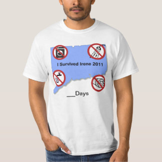 T-shirt J'ai survécu à Irène