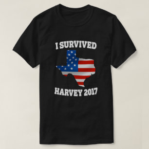 T-shirt J'ai survécu à la chemise du Texas des hommes de