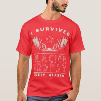 T-shirt J'ai survécu à la dropsie des glaciers à Cicely en