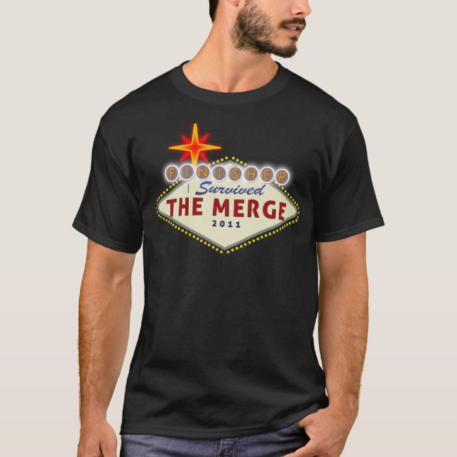 T-shirt J'ai survécu à la fusion (Devant)