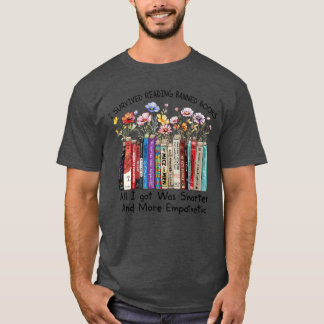 T-shirt J'ai survécu à la lecture de livres interdits Tout
