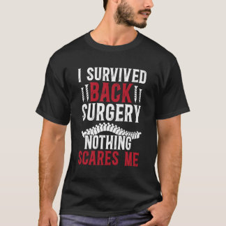 T-shirt J'ai survécu à la récupération de la chirurgie du