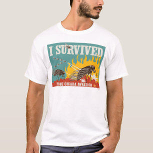 T-shirt J'ai survécu à l'invasion du Canada