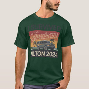 T-shirt J'ai survécu à l'ouragan Milton Florida Octobre 20