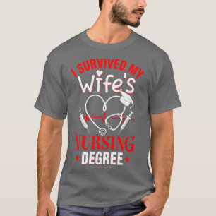 T-shirt J'Ai Survécu À Mon Diplôme D'Infirmière Wifex27s N