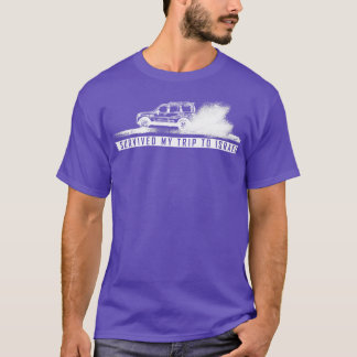 T-shirt J'ai survécu à mon voyage en Israël