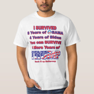T-shirt J'ai survécu à Obama et Biden