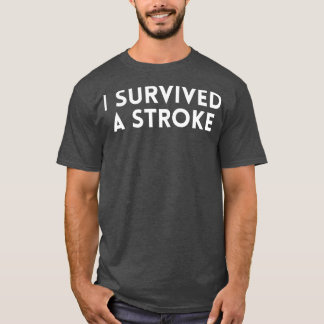 T-shirt J'Ai Survécu À Une Attaque