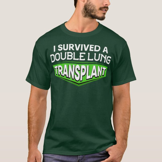 T-shirt J'Ai Survécu À Une Double Sensibilisation À La Tra (Devant)