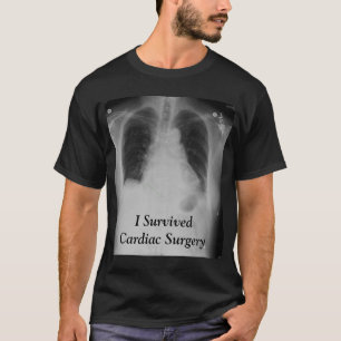 T-shirt J'ai survécu au ~ cardiaque T de chirurgie