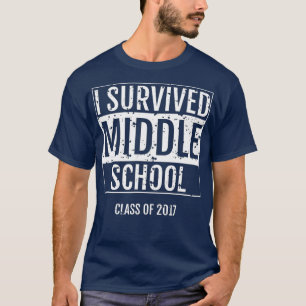 T-shirt J'ai survécu au collège