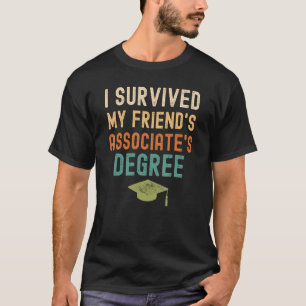 T-shirt J'ai survécu au diplôme d'études supérieures de mo