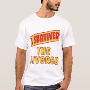 T-SHIRT J'AI SURVÉCU AU DIVORCE