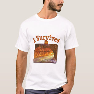 T-shirt J'Ai Survécu Au Métro, Sion