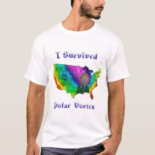 T-shirt J'ai survécu au tourbillon polaire