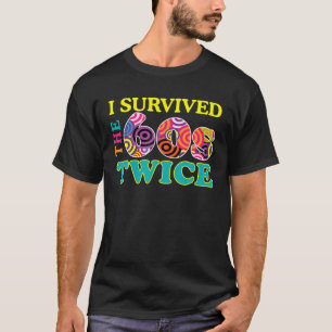 T-shirt J'Ai Survécu Aux Soixante-Années Deux Vêtements
