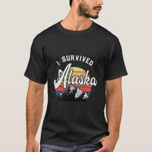 T-shirt J'ai survécu en Alaska