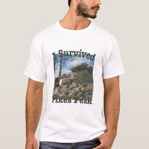 T-shirt J'ai survécu Pikes Peak, Colorado