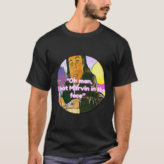 T-shirt J'Ai Tiré Marvin Sur Le Visage