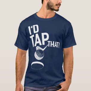 T-shirt J'Ai Touché Cette Chemise De Golf Funny Golf 1