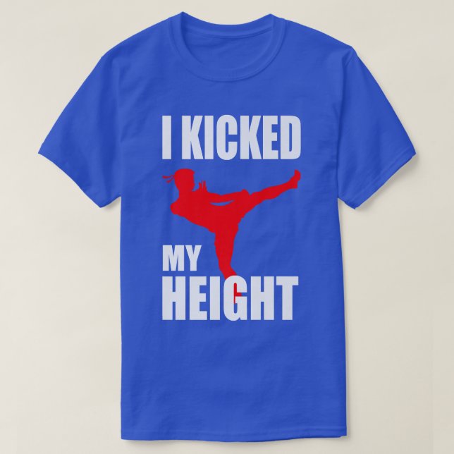 T-shirt J'Ai Touché Ma Hauteur Arts Martiaux Amoureux Japo (Design devant)