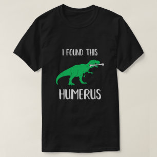 T-shirt J'Ai Trouvé Ce Dinosaure Humoristique