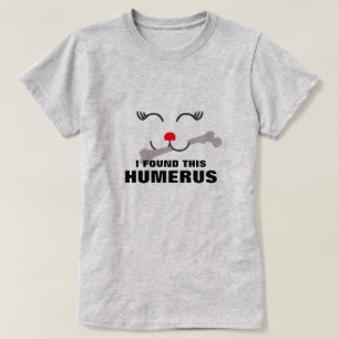 T-shirt J'Ai Trouvé Cette Chemise Humerus, Animaux Et Amou