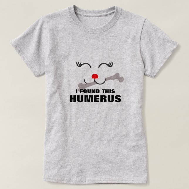 T-shirt J'Ai Trouvé Cette Chemise Humerus, Animaux Et Amou (Design devant)