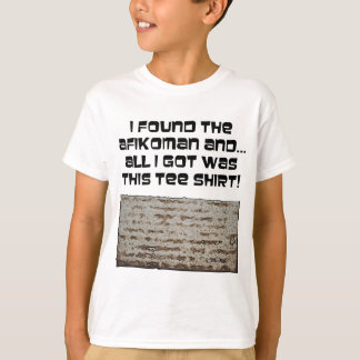 T-shirt J'ai trouvé l'Afikoman ! Matzah de pâque