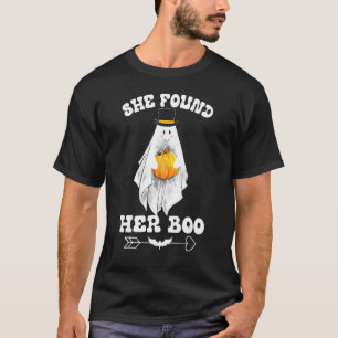 T-shirt J'Ai Trouvé Mon Boite Elle A Trouvé Son Boo Drôle 