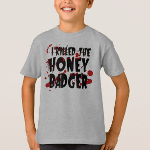 T-shirt J'ai tué le blaireau de miel