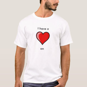 T-shirt J'ai un coeur dessus