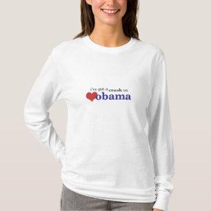 T-shirt J'ai un écrasement sur Obama