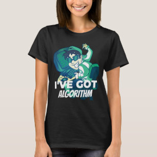 T-shirt J'ai un moteur Cool d'algorithme