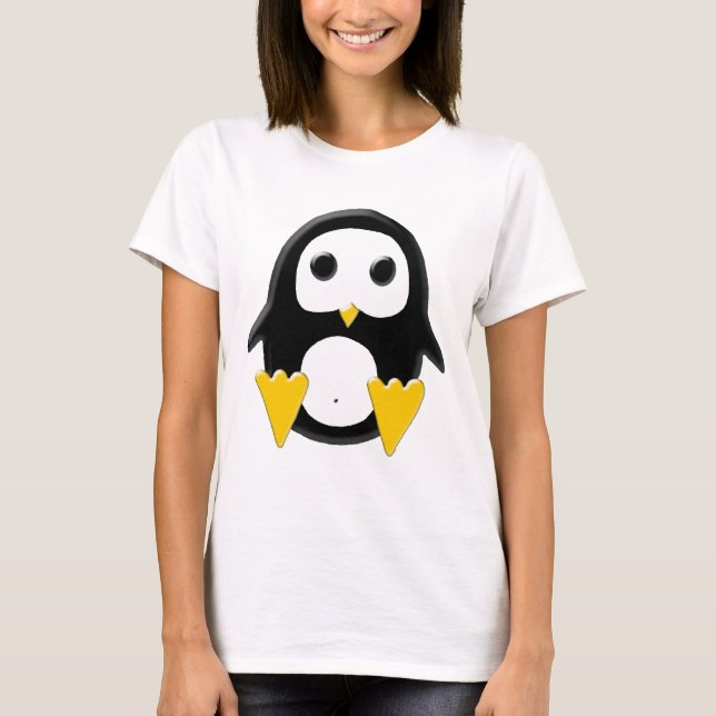 T-shirt J'ai un pingouin sur ma chemise ! (Devant)