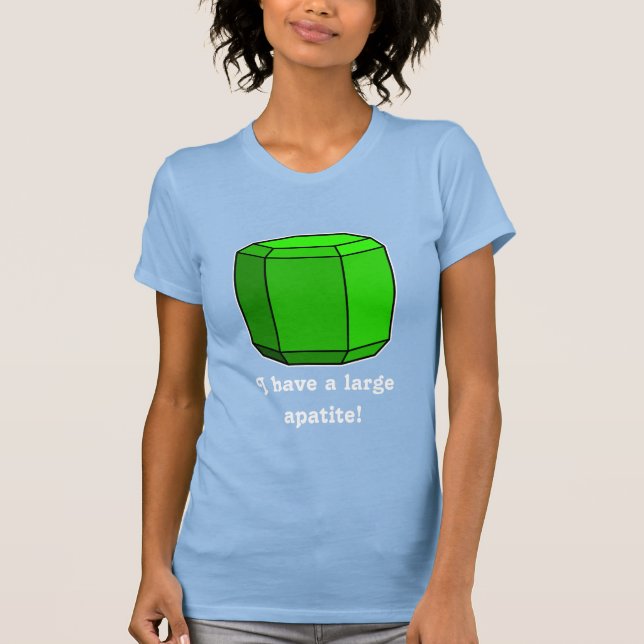 T-shirt J'Ai Une Grande Apatite ! (Devant)