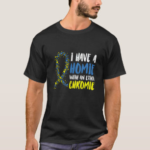 T-shirt J'Ai Une Maison Avec Un Syndrome De Chromie Supplé