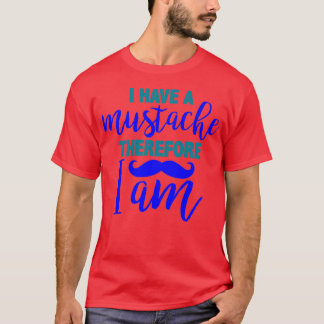 T-shirt J'ai une moustache donc j'ai 2 ans