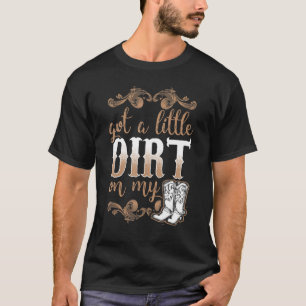 T-shirt J'Ai Une Petite Idée Sur Mes Bottes Fun Country Gi
