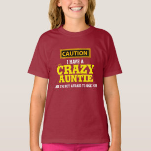 T-shirt "J'ai une tante folle et je n'ai pas peur… "